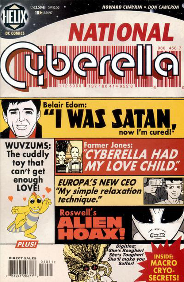 Cyberella #10 cover