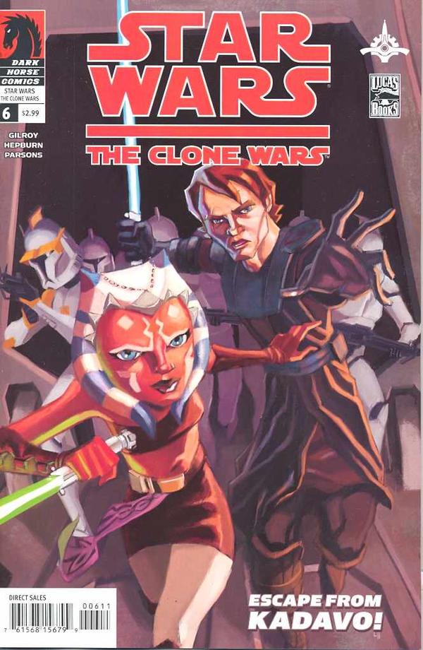 Star Wars The Clone Wars #6 cover