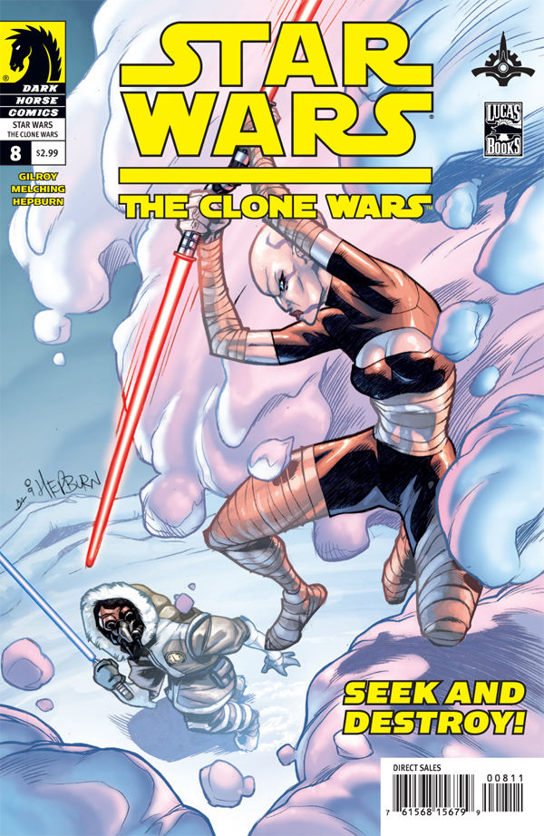 Star Wars The Clone Wars #8 cover
