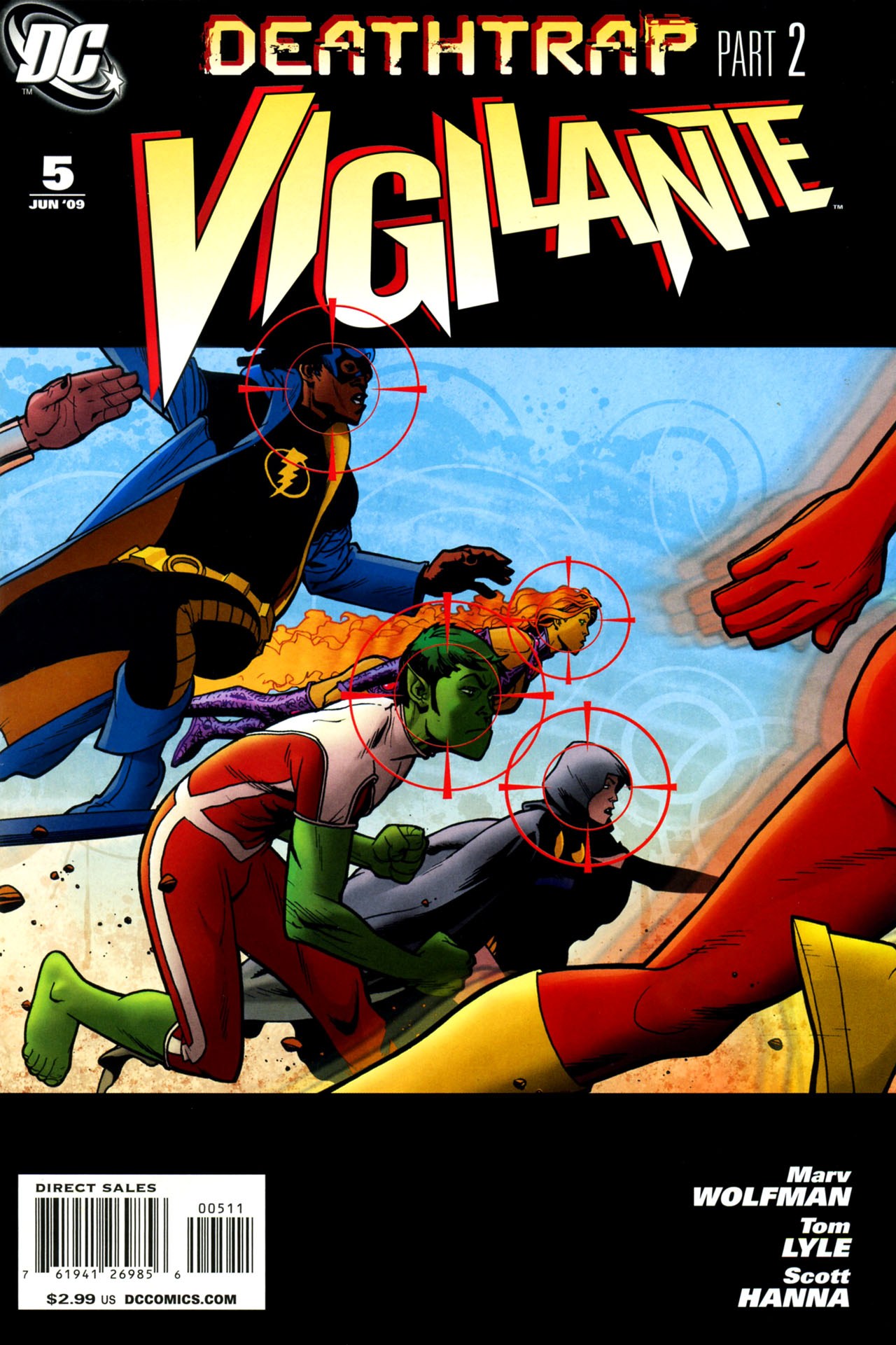 Vigilante #5 cover