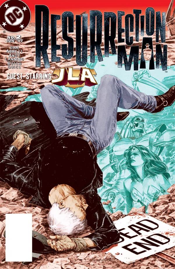 Resurrection Man #2 cover