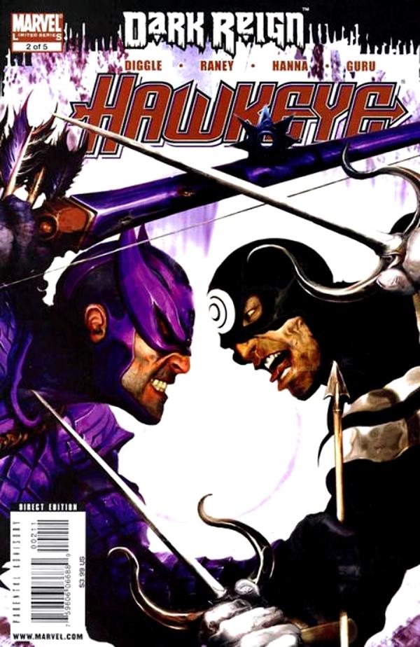 Dark Reign: Hawkeye #2 cover