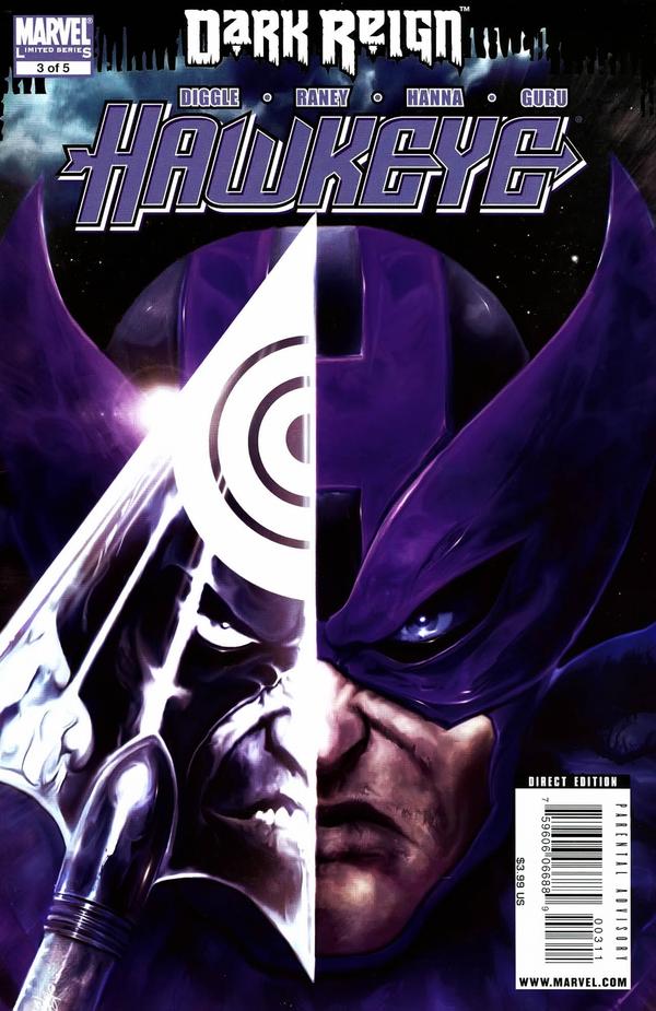 Dark Reign: Hawkeye #3 cover