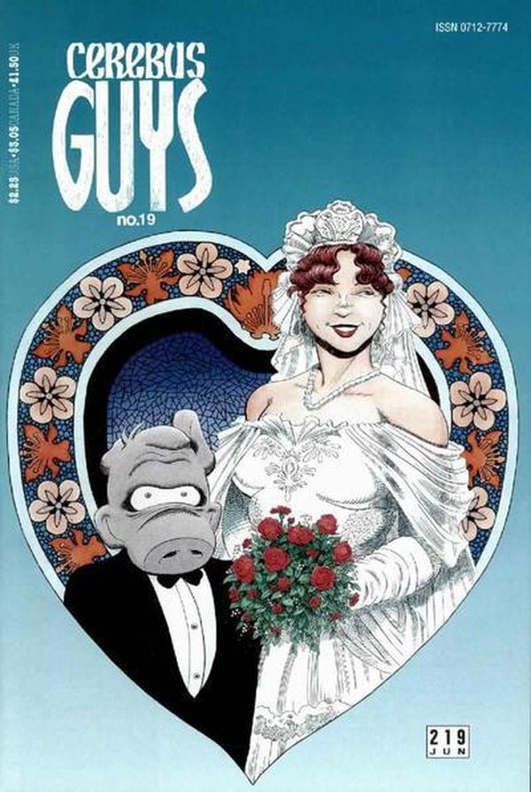 Cerebus #219 cover