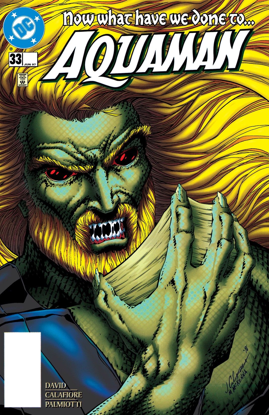 Aquaman #33 cover