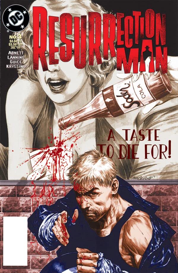 Resurrection Man #3 cover
