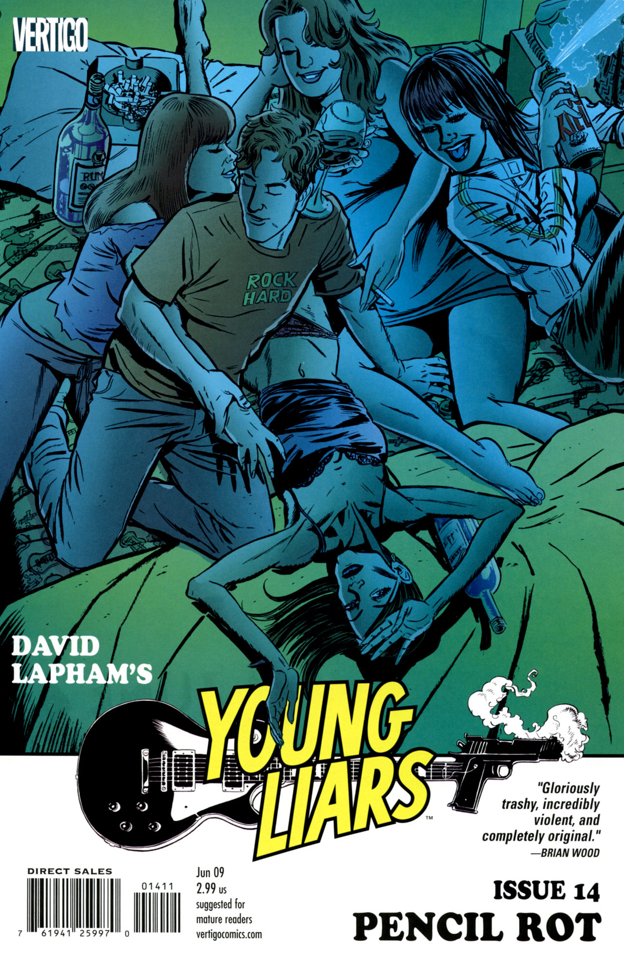 Young Liars #14 cover