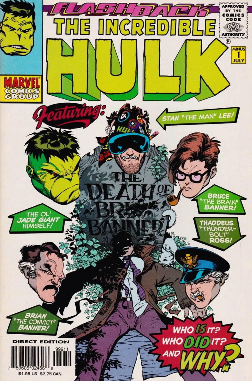 The Incredible Hulk #-1 cover
