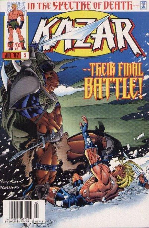 Ka-Zar #3 cover