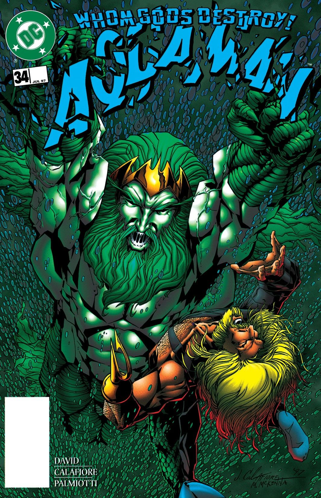 Aquaman #34 cover