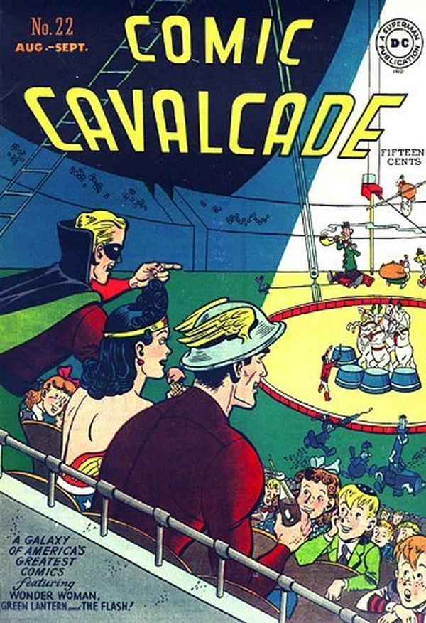 Comic Cavalcade #22 cover