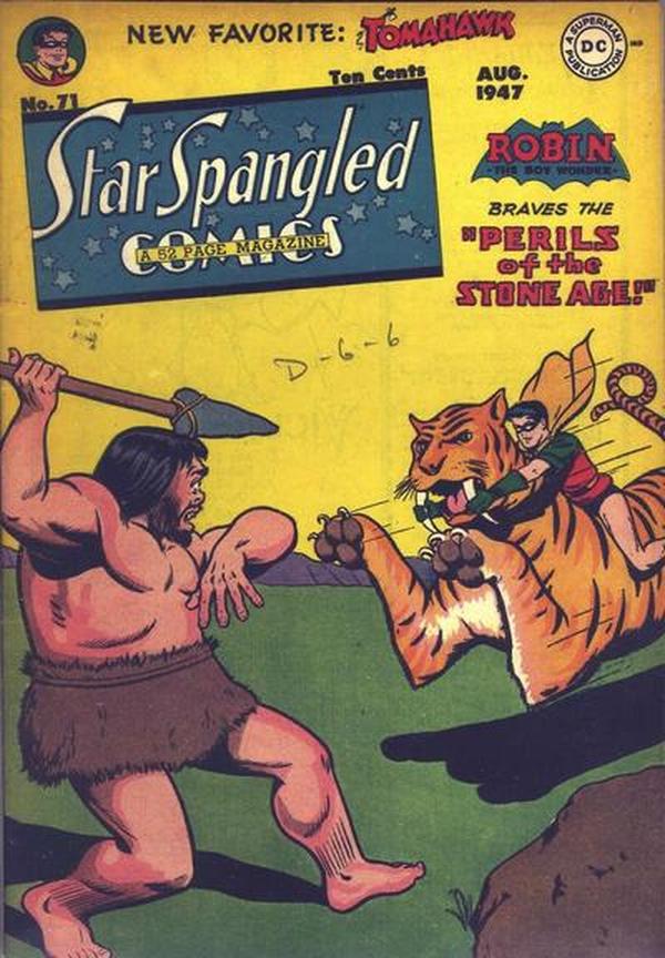 Star Spangled Comics #71 cover