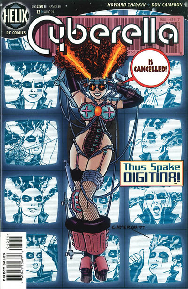 Cyberella #12 cover