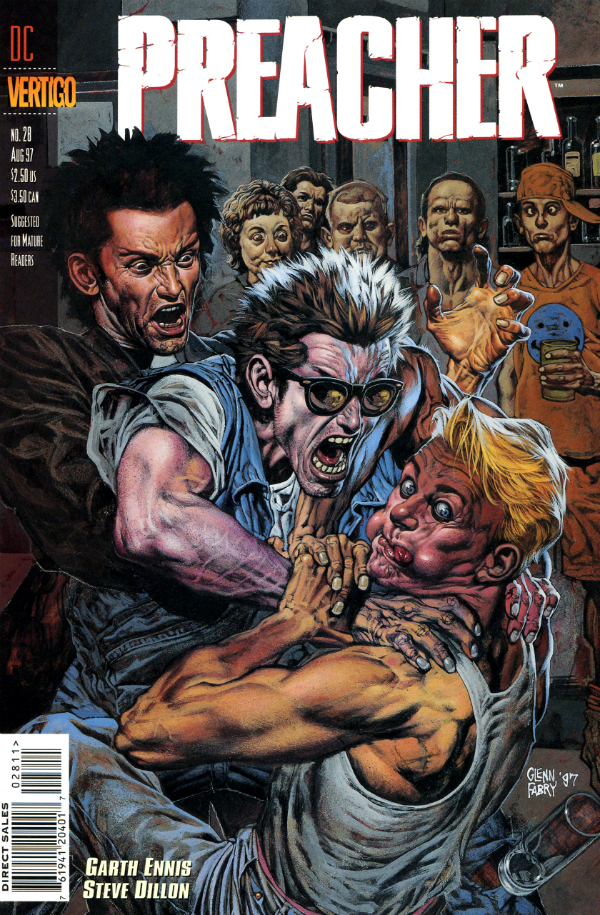 Preacher #28 cover