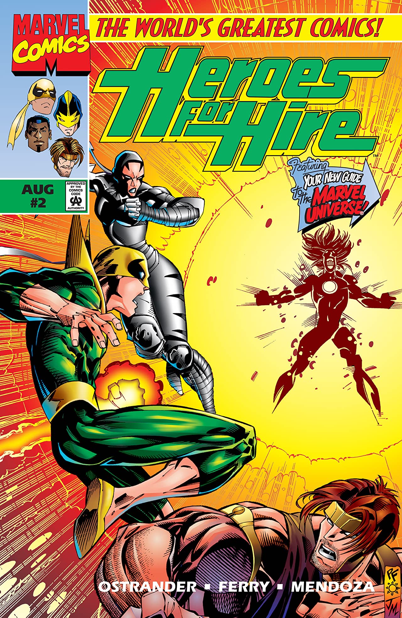Heroes for Hire #2 cover