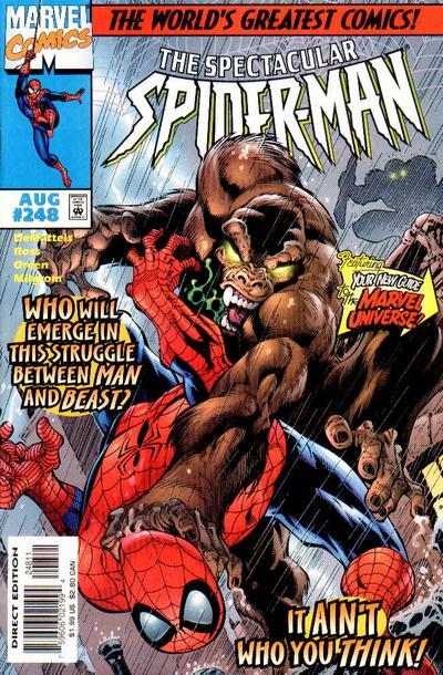 The Spectacular Spider-Man #248 cover