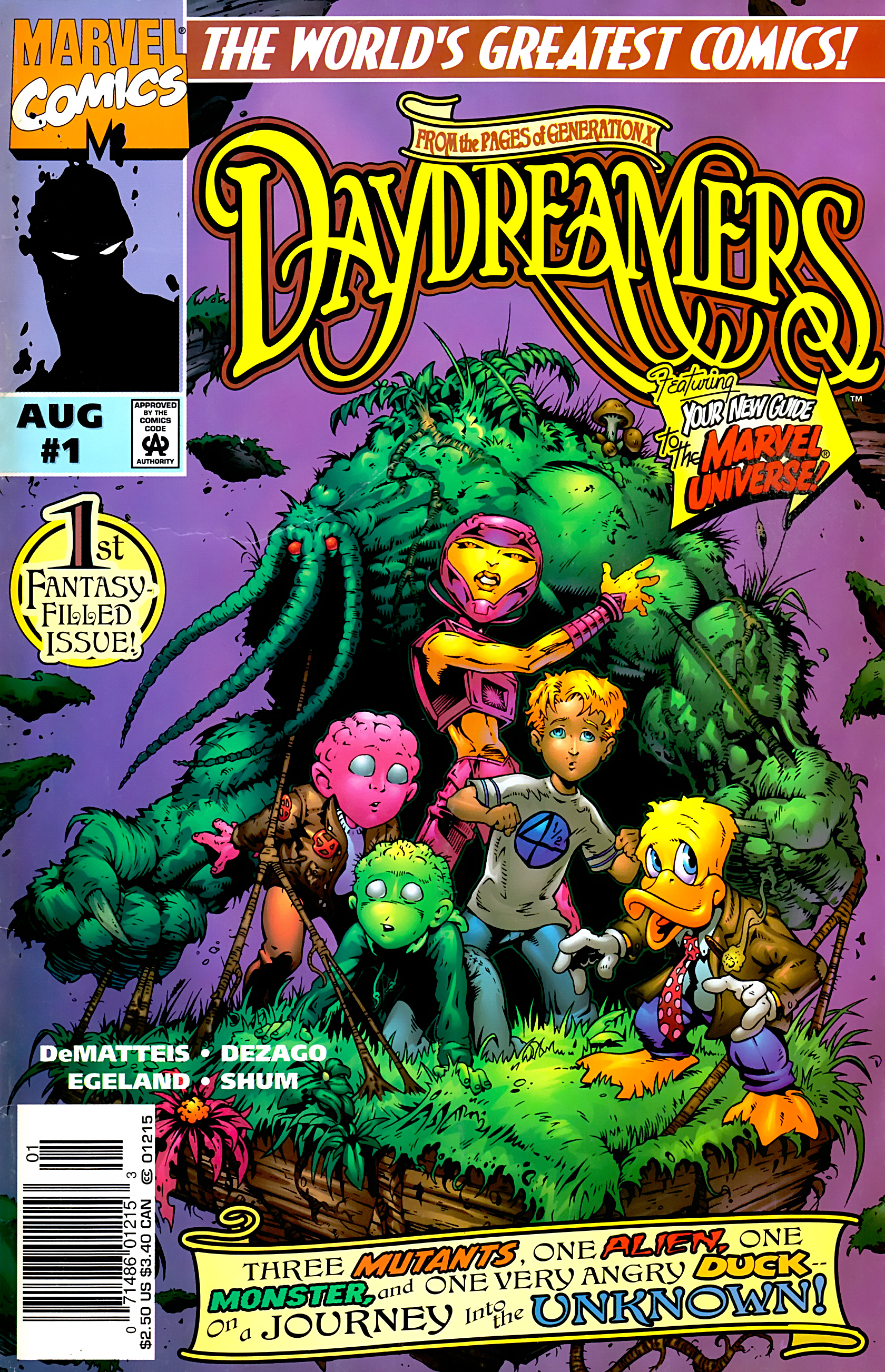 Daydreamers #1 cover