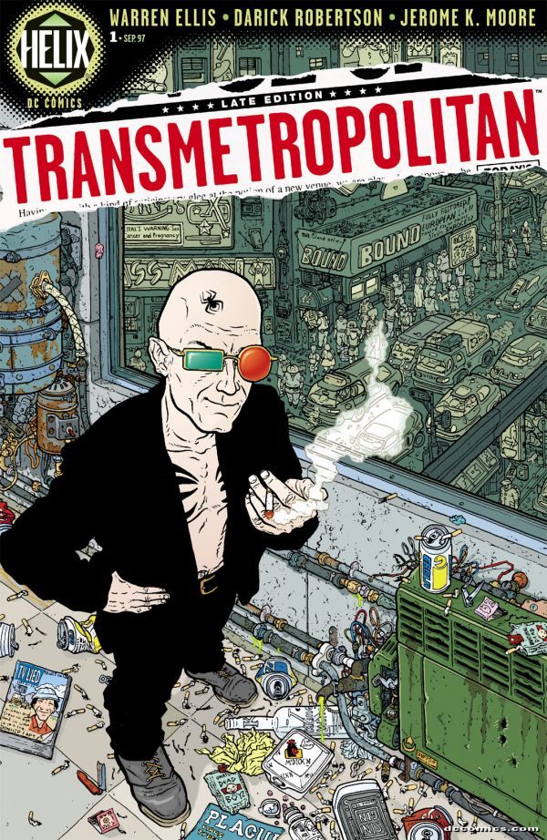 Transmetropolitan #1 cover
