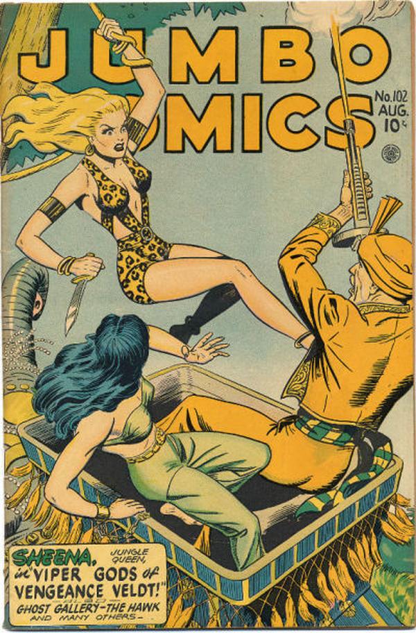 Jumbo Comics #102 cover