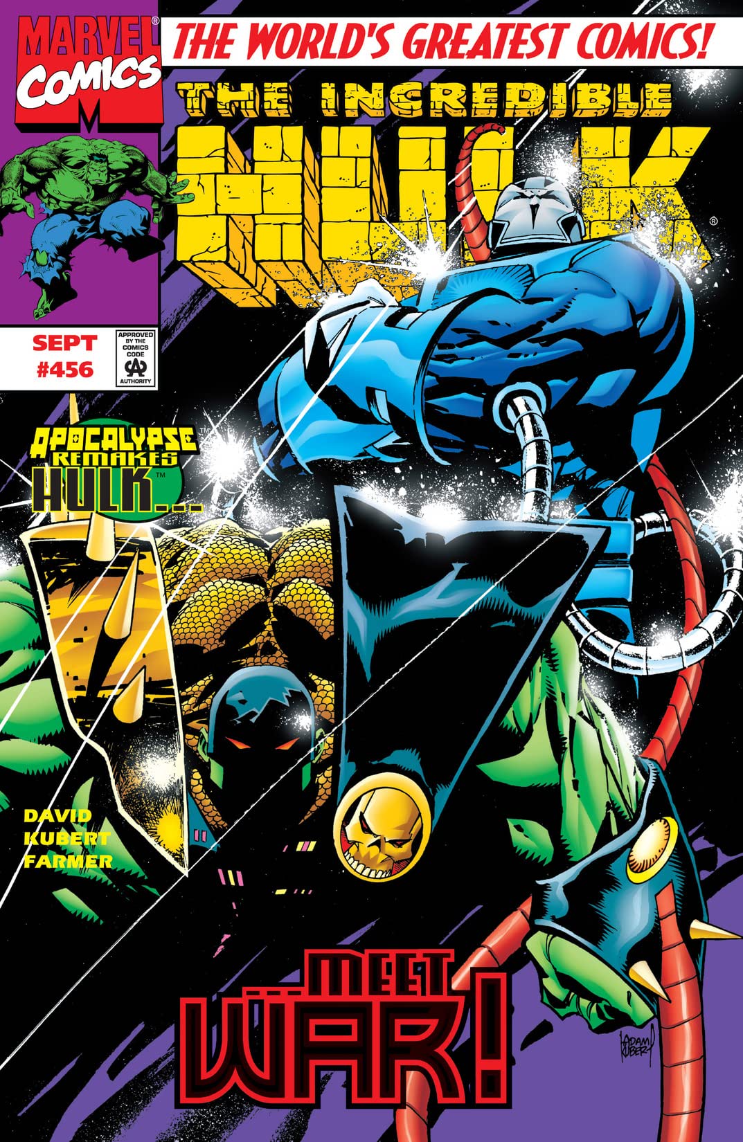 The Incredible Hulk #456 cover