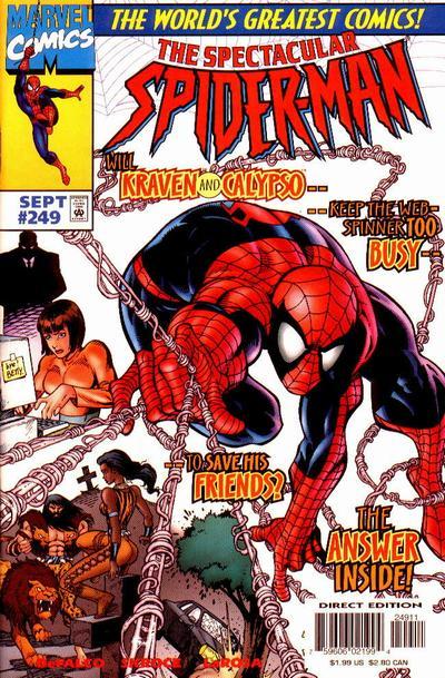 The Spectacular Spider-Man #249 cover