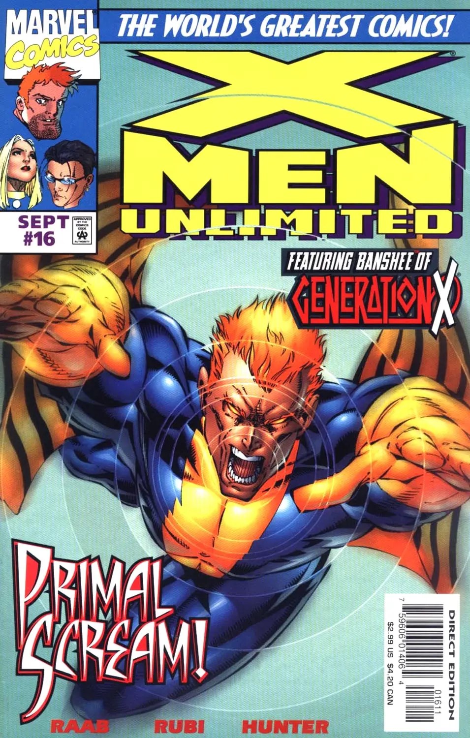 X-Men Unlimited #16 cover