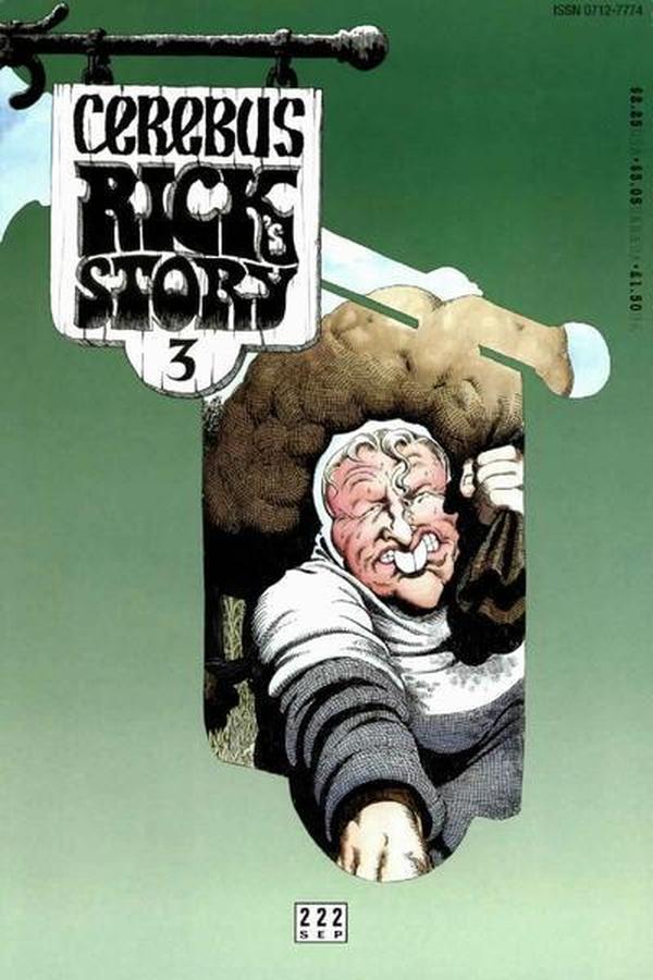 Cerebus #222 cover