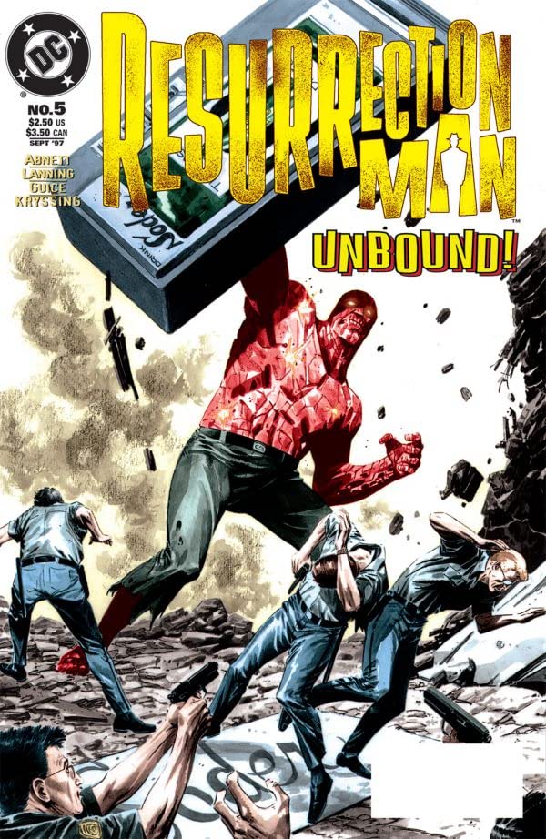 Resurrection Man #5 cover