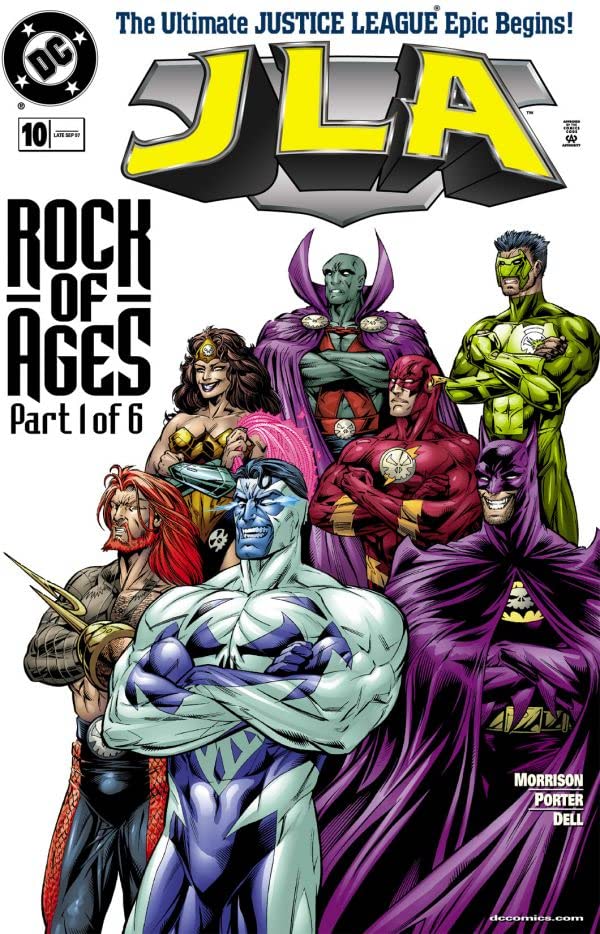 JLA #10 cover