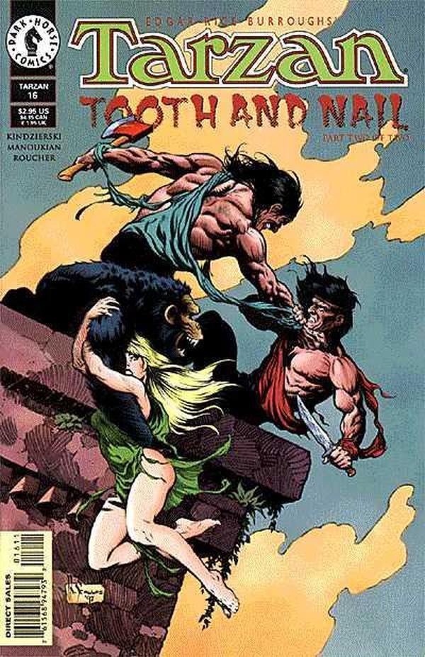 Tarzan #16 cover