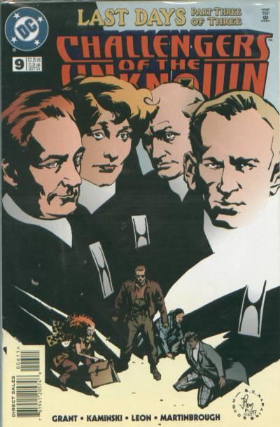 Challengers of the Unknown #9 cover