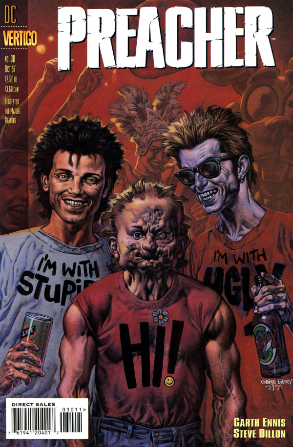 Preacher #30 cover