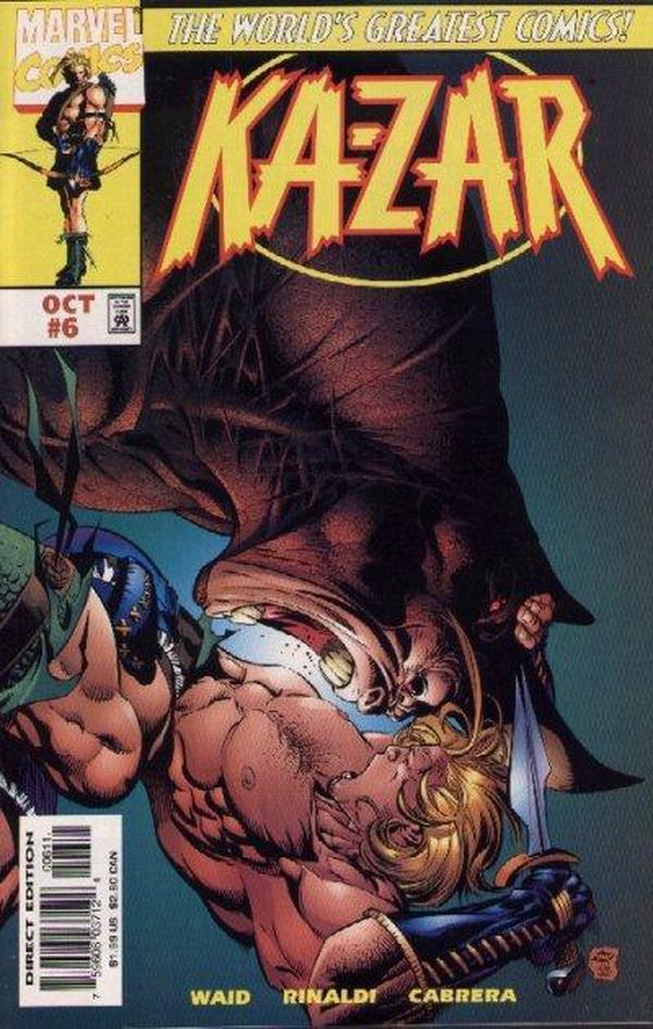 Ka-Zar #6 cover