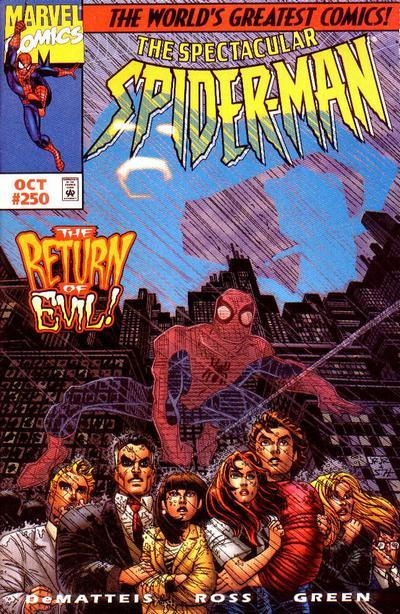 The Spectacular Spider-Man #250 cover