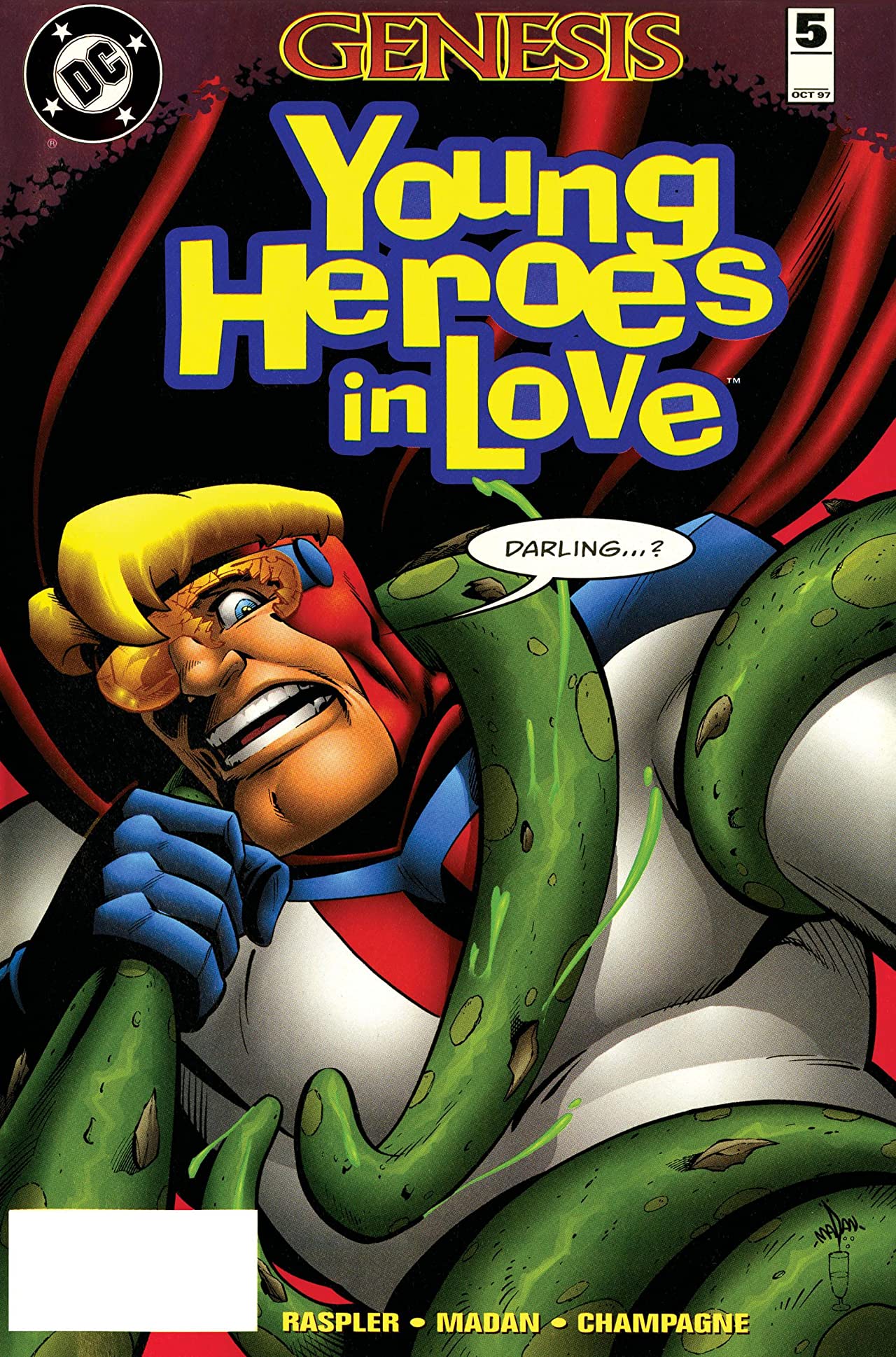 Young Heroes in Love #5 cover