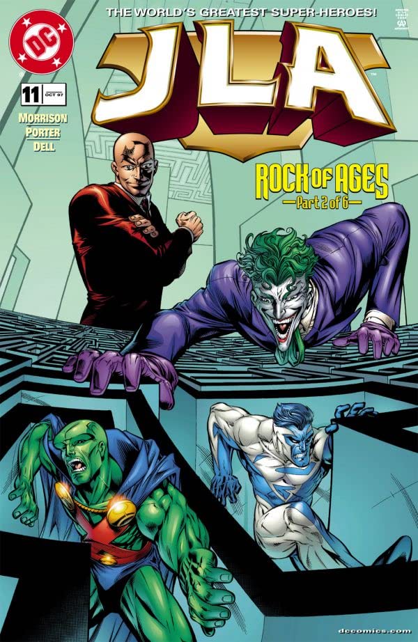JLA #11 cover