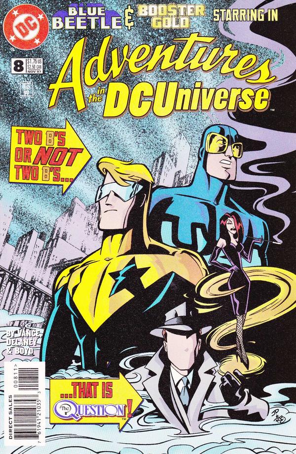 Adventures in the DC Universe #8 cover