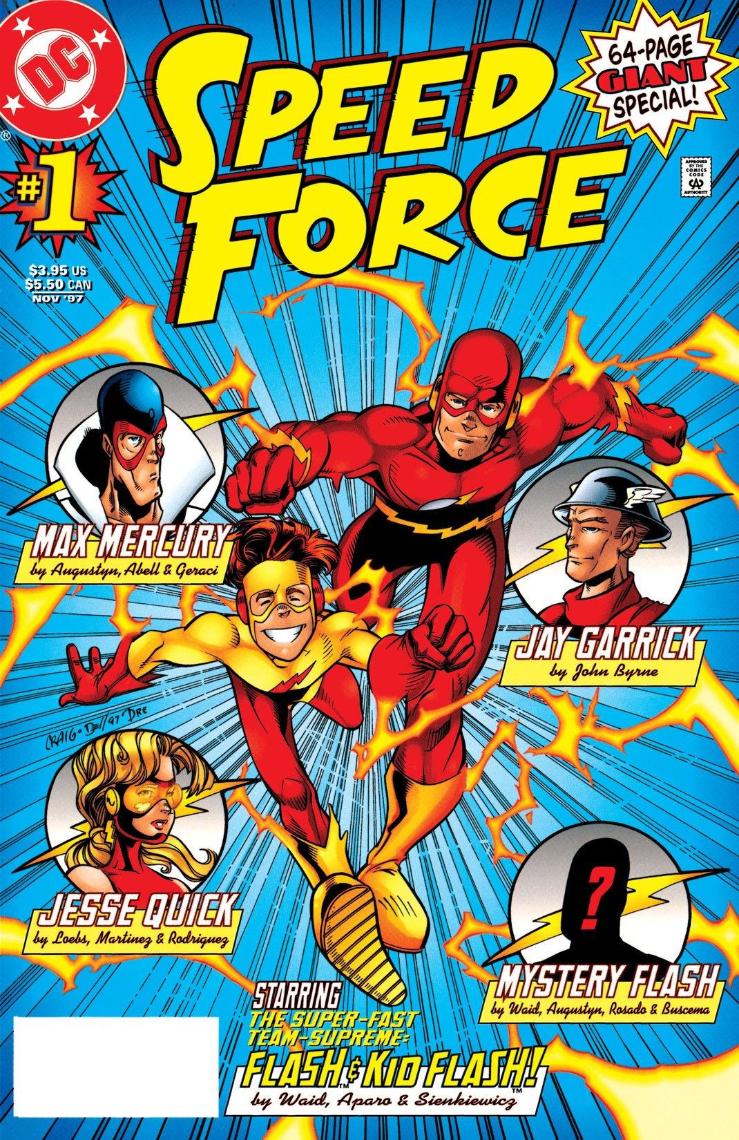 Speed Force #1 cover