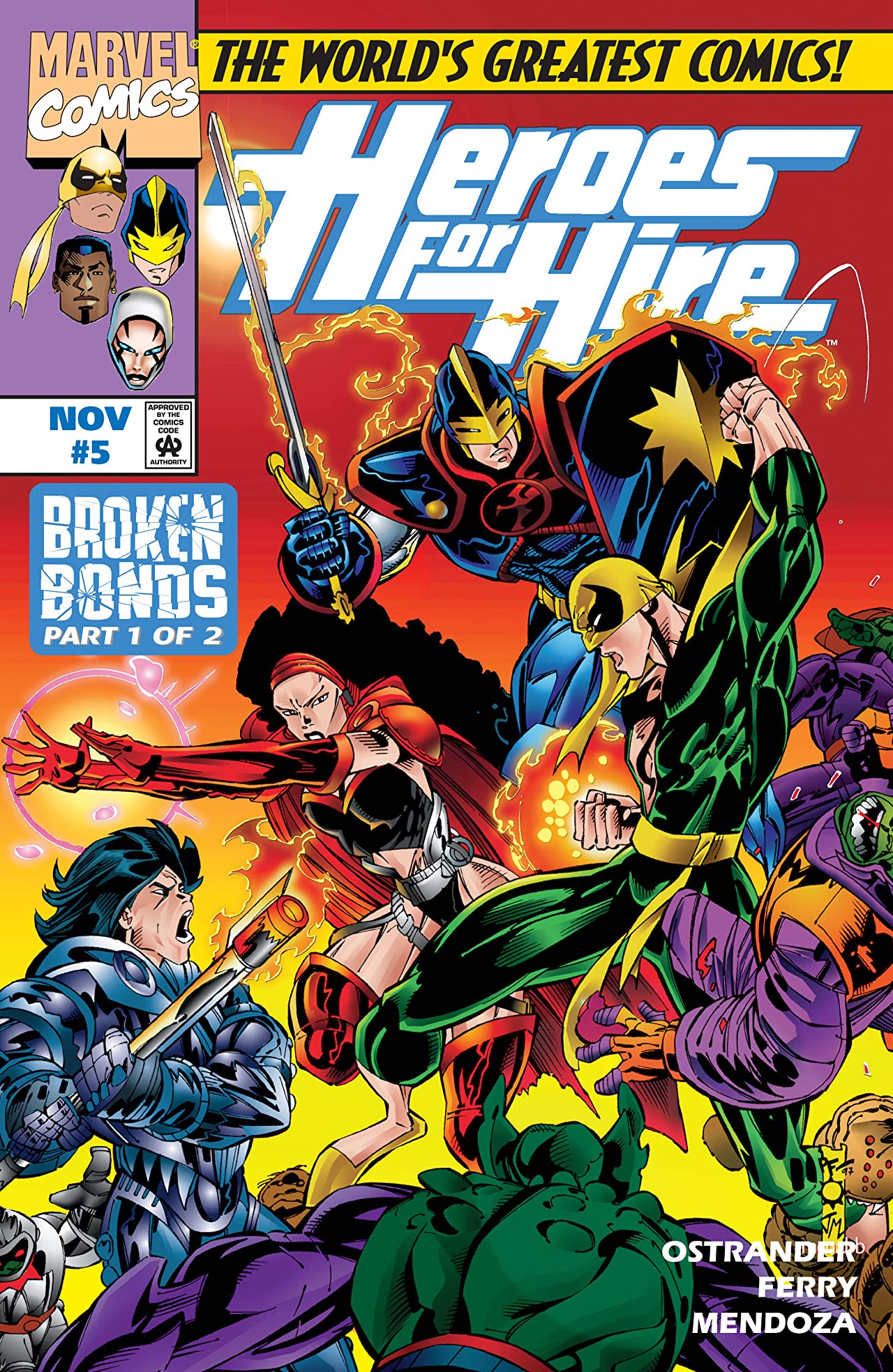 Heroes for Hire #5