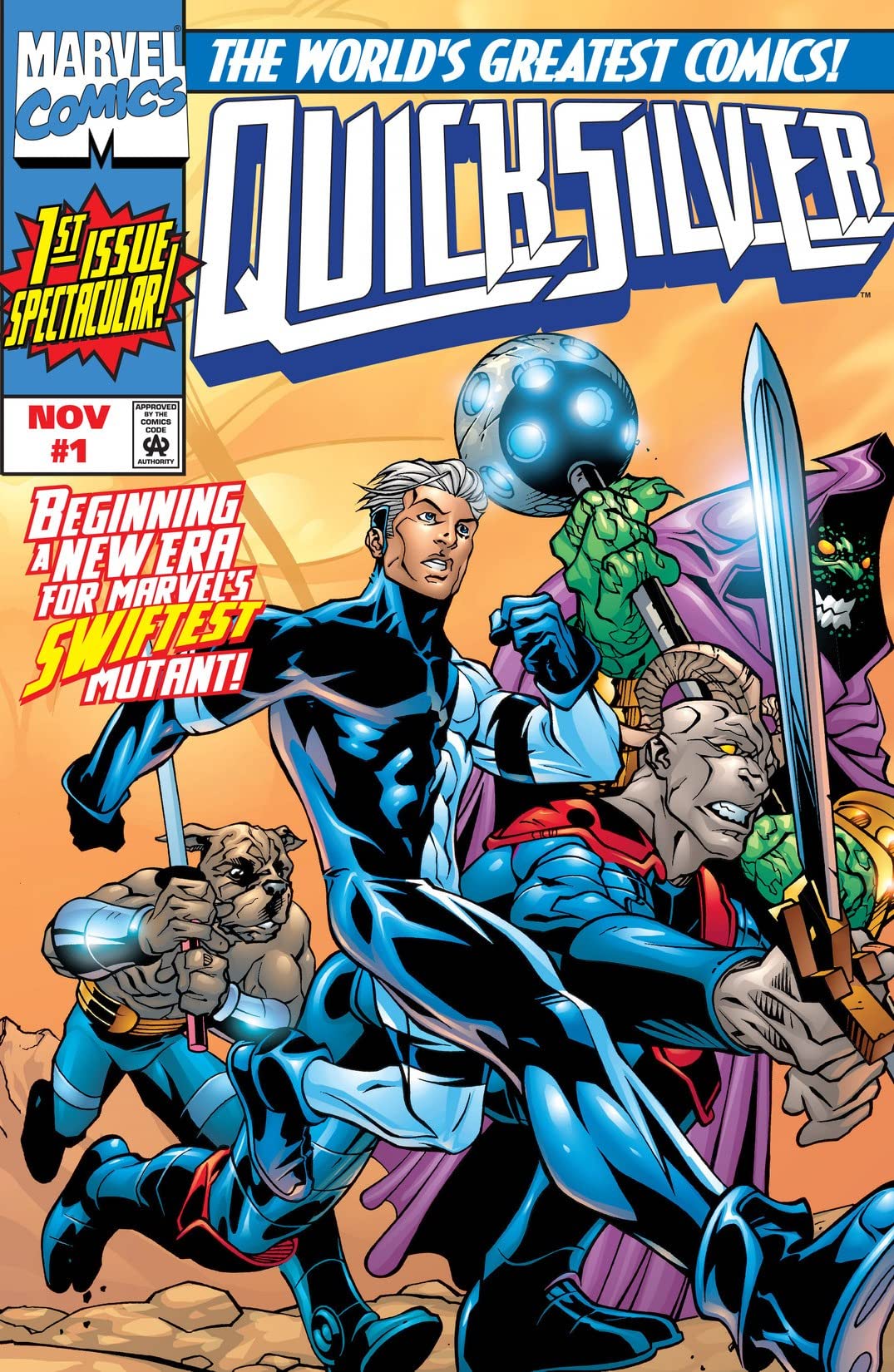 Quicksilver #1 cover