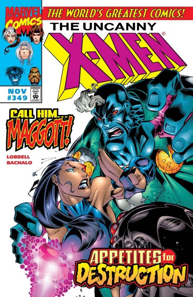 The Uncanny X-Men #349 cover
