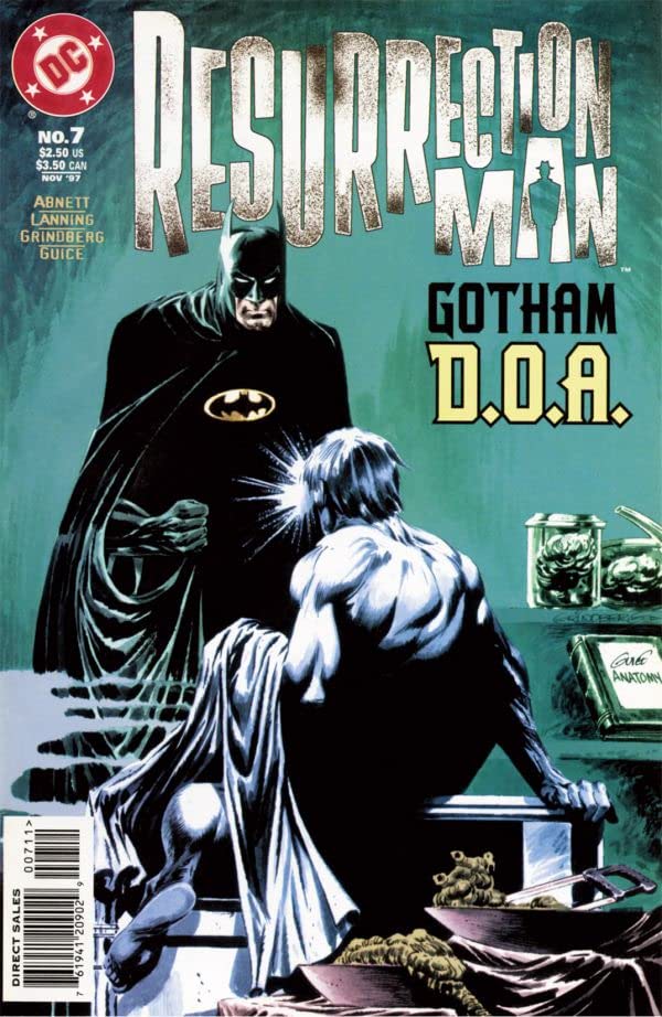Resurrection Man #7 cover