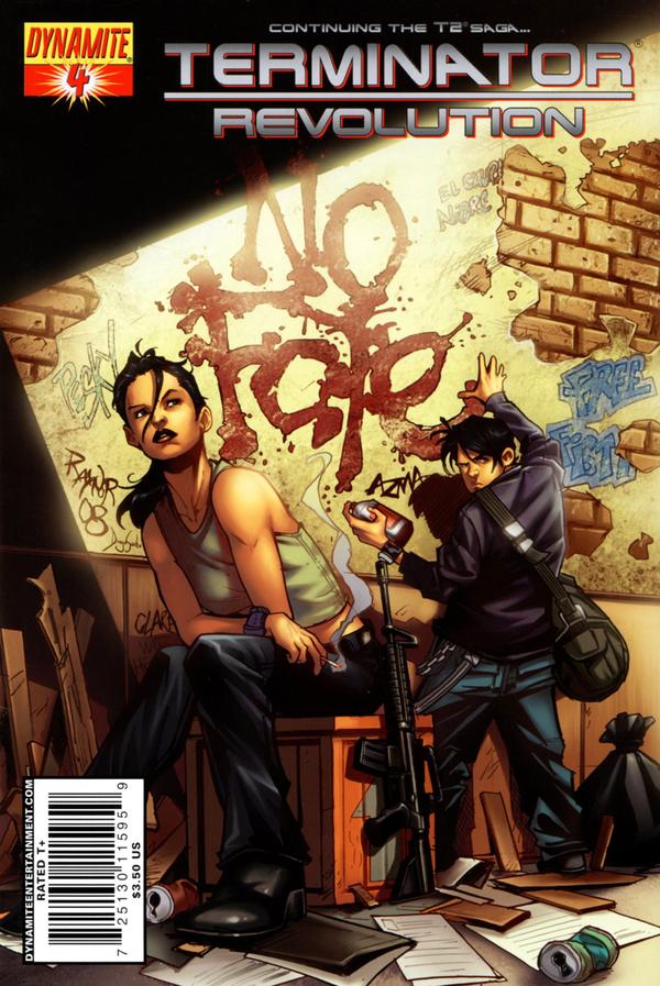 Terminator: Revolution #4 cover