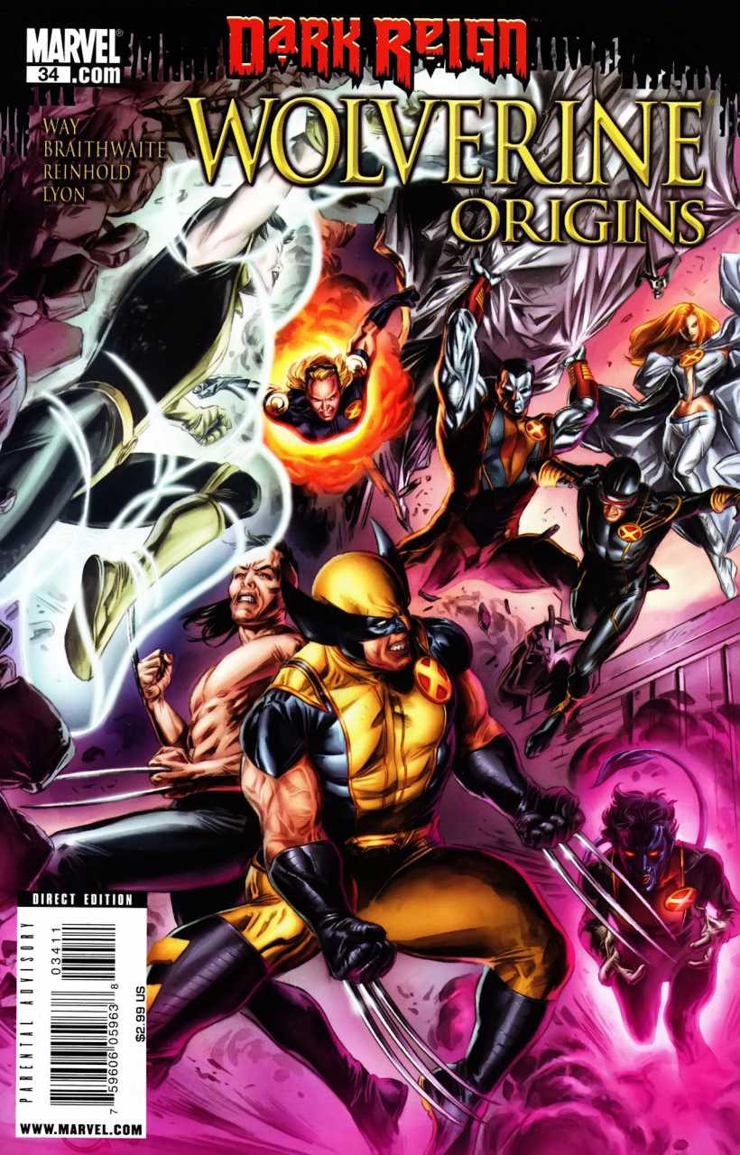 Wolverine: Origins #34 cover