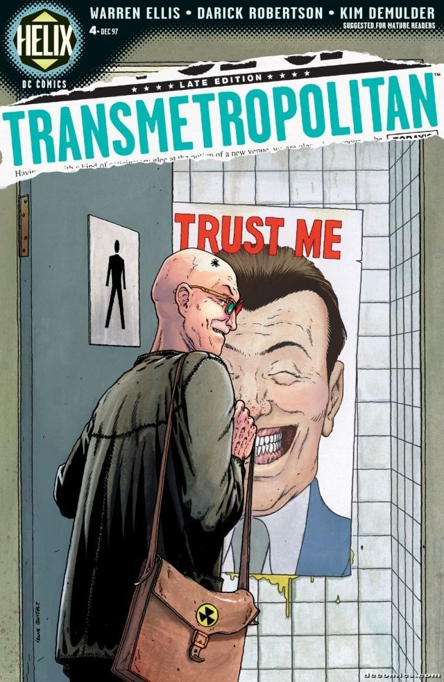 Transmetropolitan #4 cover