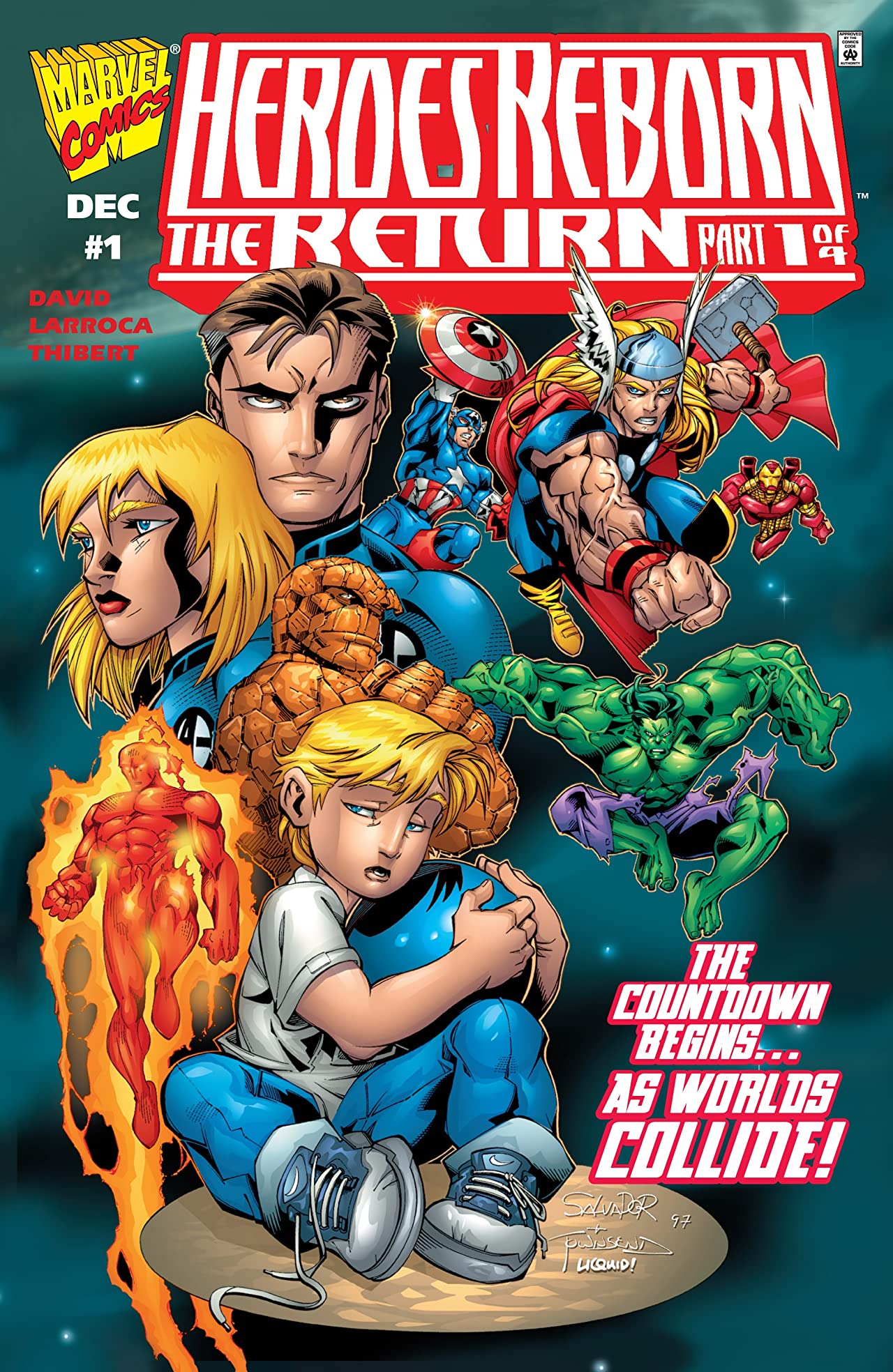 Heroes Reborn: The Return #1 cover