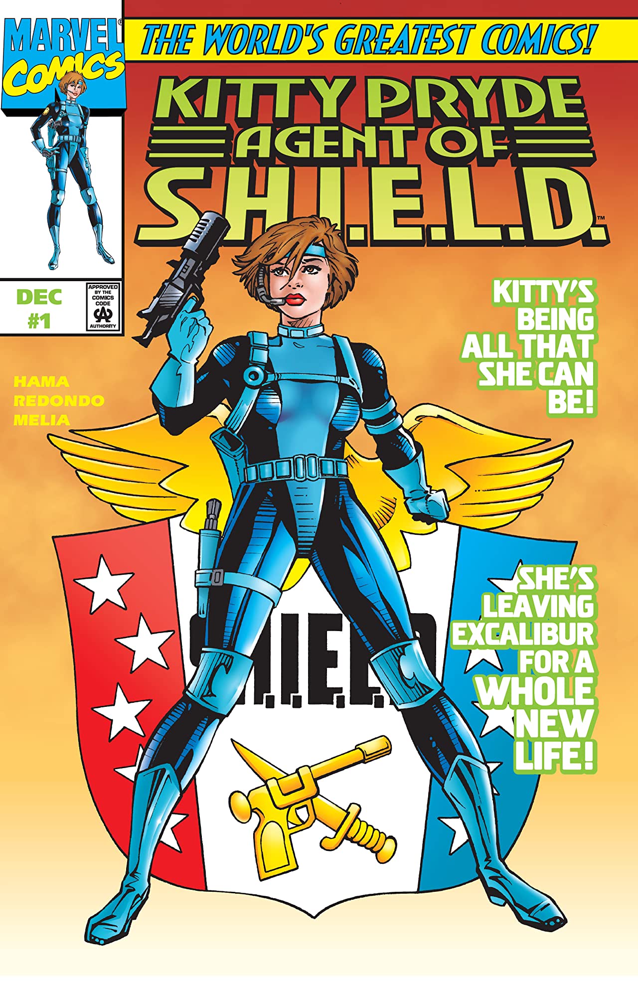 Kitty Pryde, Agent of SHIELD #1 cover
