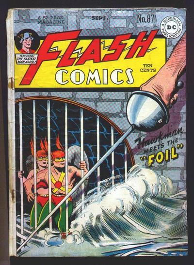 Flash Comics #87 cover