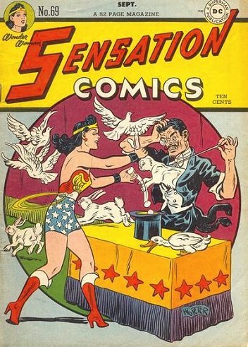 Sensation Comics #69 cover