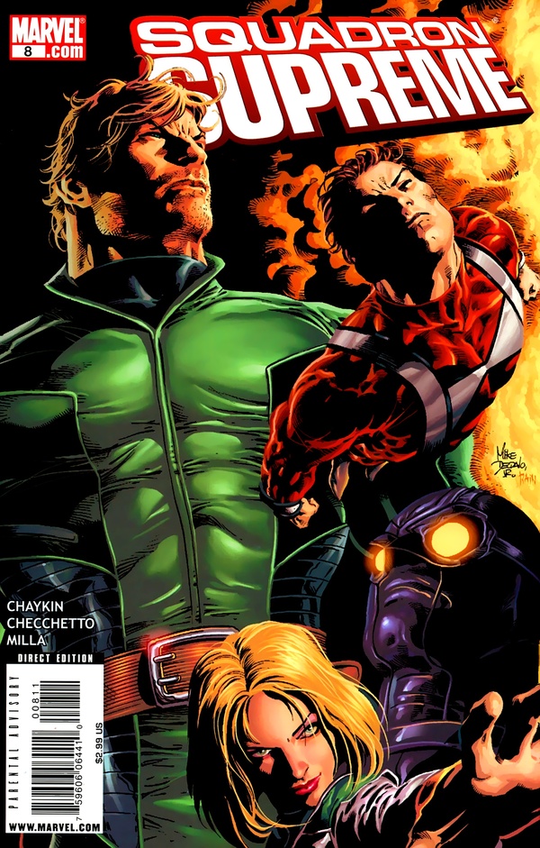 Squadron Supreme #8 cover
